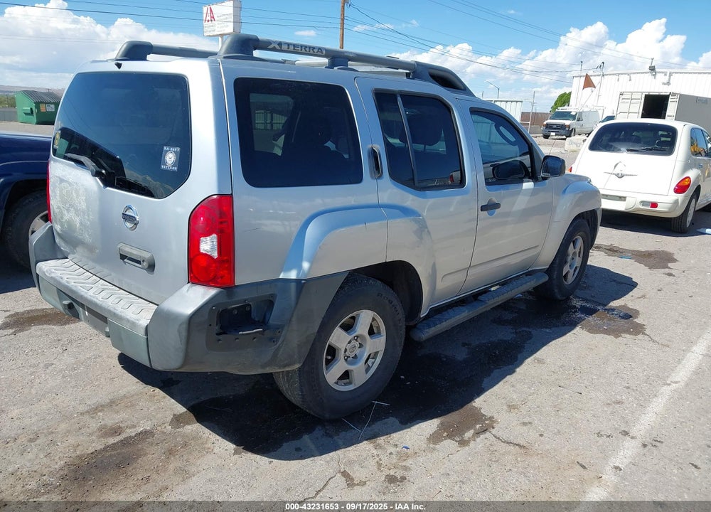 2007 NISSAN XTERRA S VIN: 5N1AN08U87C530461