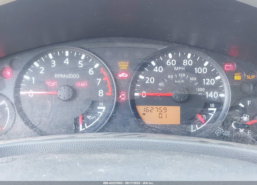 2007 NISSAN XTERRA S VIN: 5N1AN08U87C530461