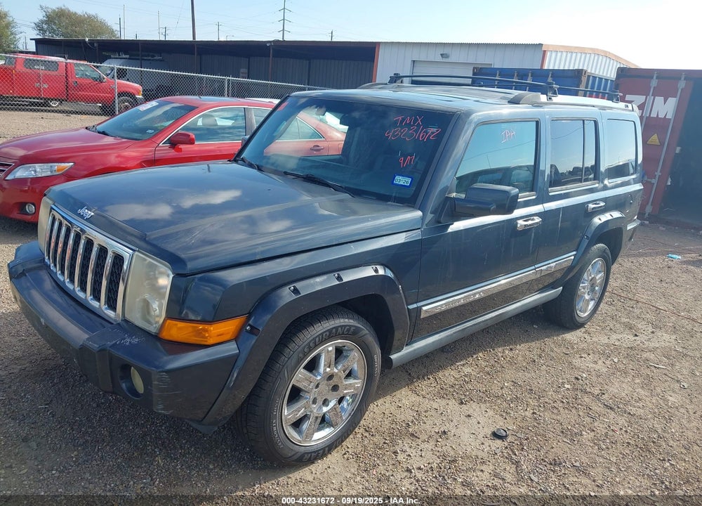 2008 JEEP COMMANDER OVERLAND VIN: 1J8HG68288C100907