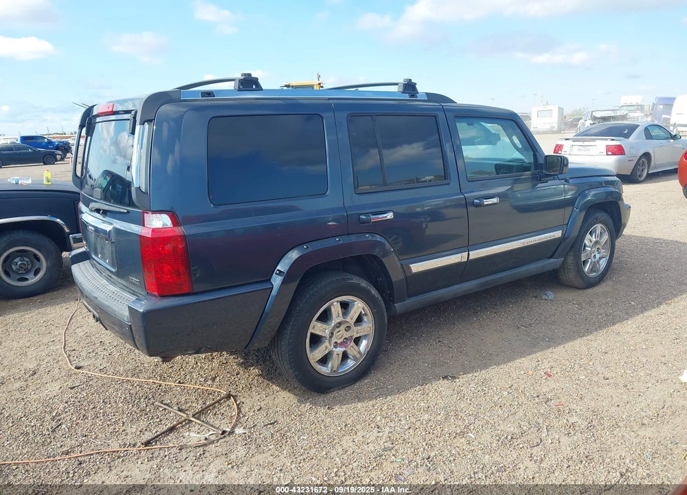 2008 JEEP COMMANDER OVERLAND VIN: 1J8HG68288C100907