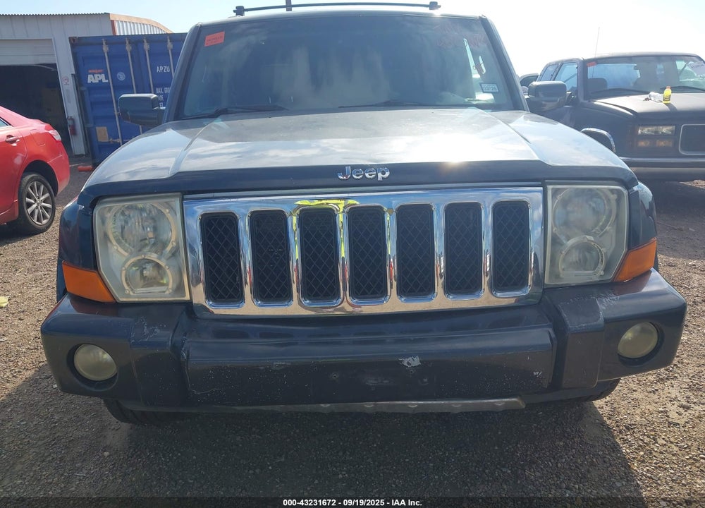 2008 JEEP COMMANDER OVERLAND VIN: 1J8HG68288C100907