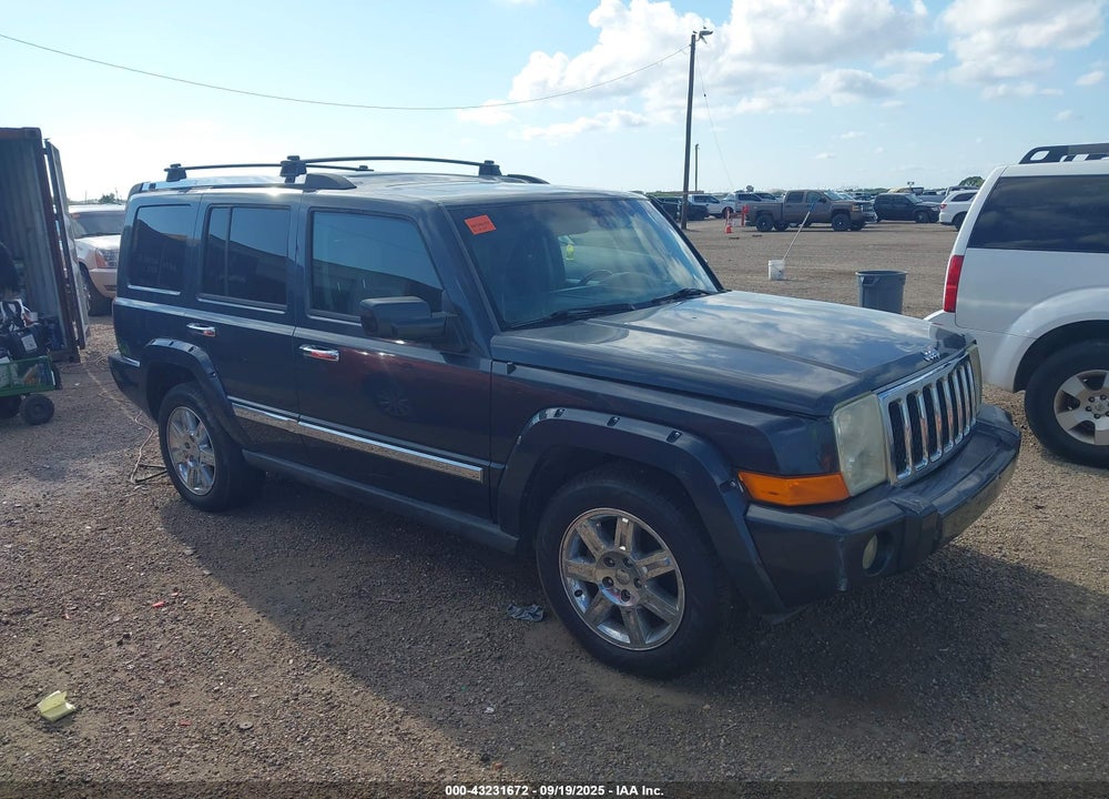 2008 JEEP COMMANDER OVERLAND VIN: 1J8HG68288C100907