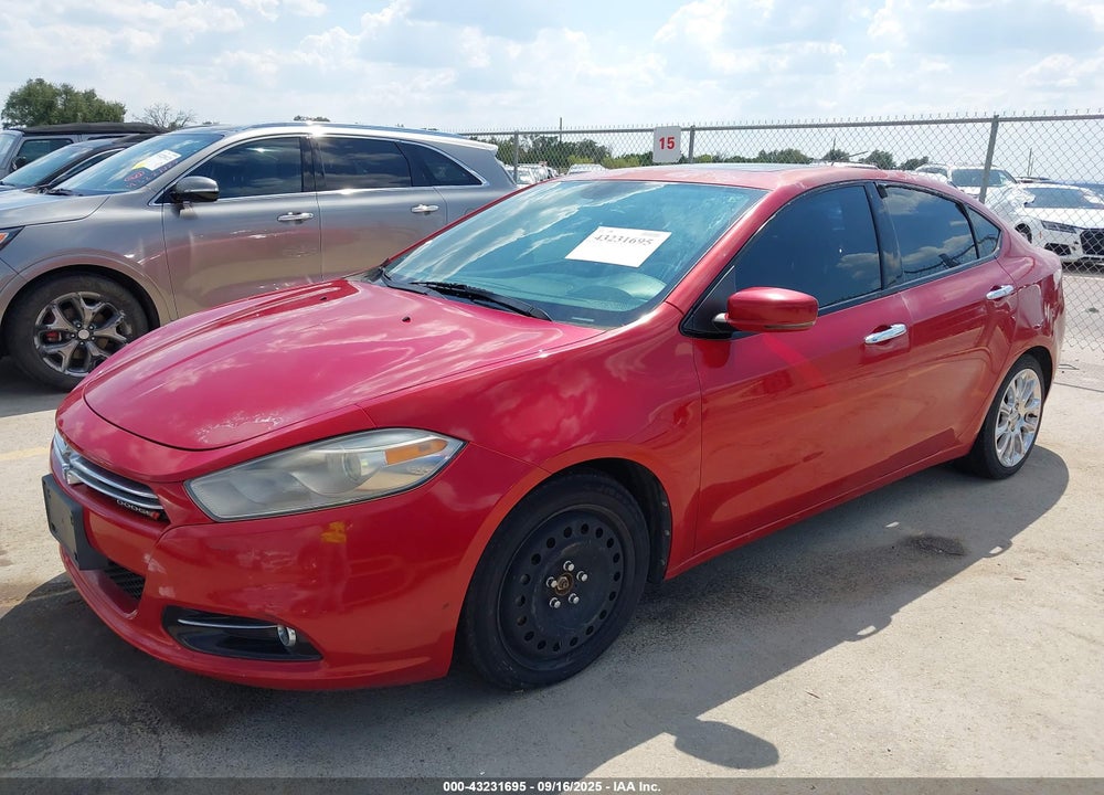 2013 DODGE DART VIN: 1C3CDFCA4DD107354