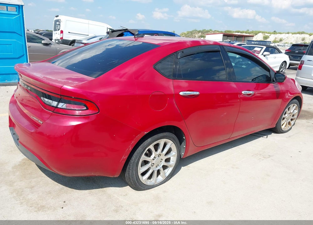 2013 DODGE DART VIN: 1C3CDFCA4DD107354