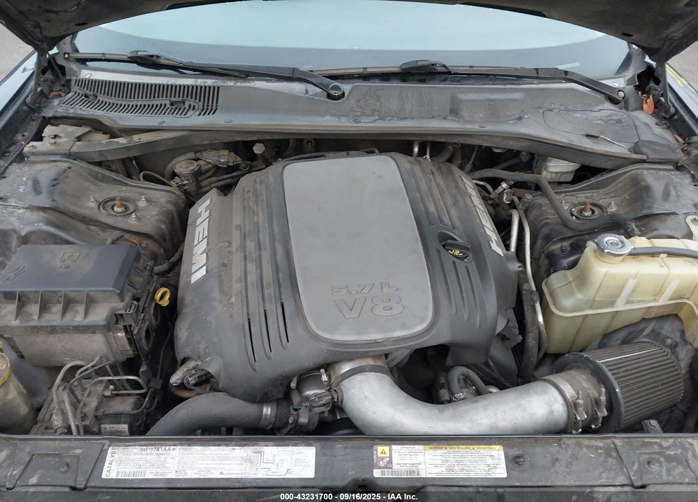 2007 DODGE CHARGER RT VIN: 2B3KA53HX7H834336
