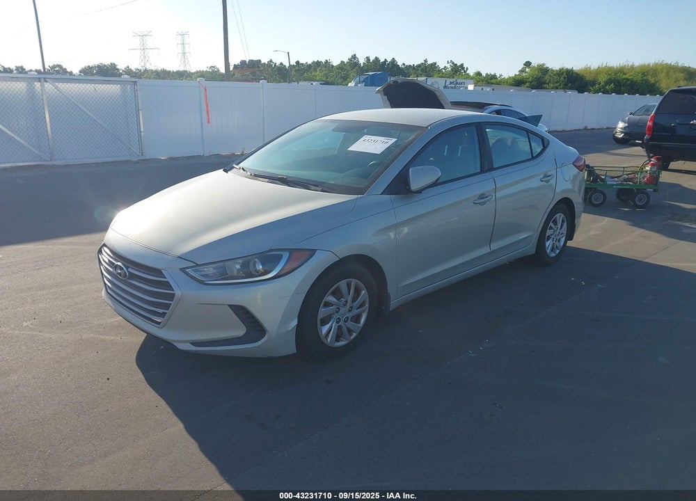 2017 HYUNDAI ELANTRA SE VIN: KMHD74LF5HU428487