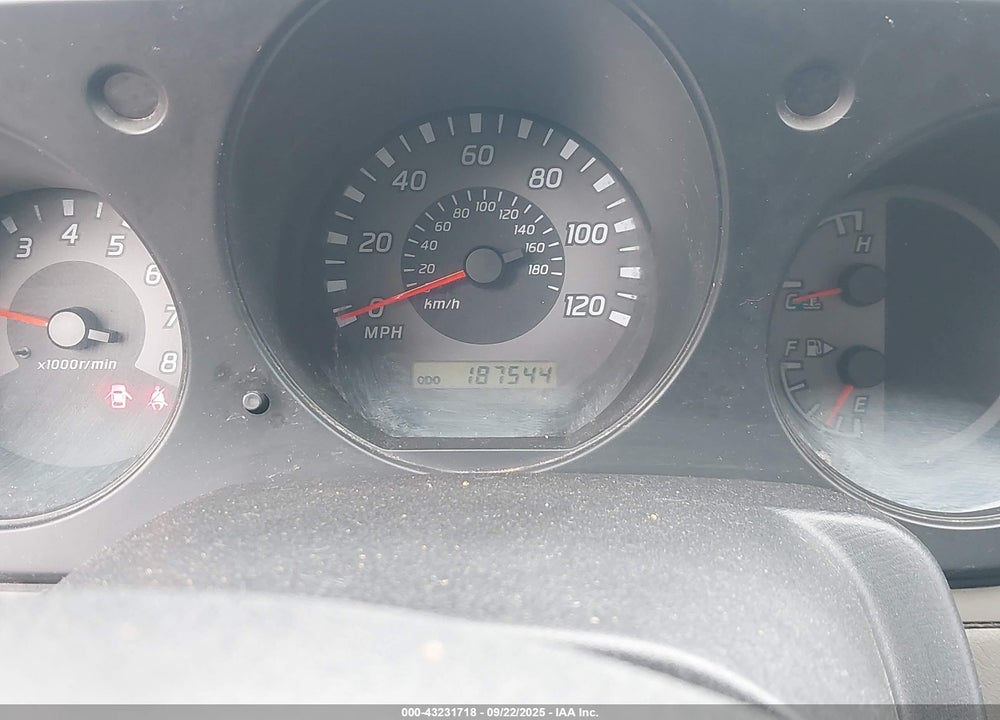 2003 NISSAN XTERRA XE VIN: 5N1ED28T93C649878