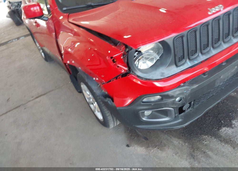 2015 JEEP RENEGADE LATITUDE VIN: ZACCJBBT7FPB49442