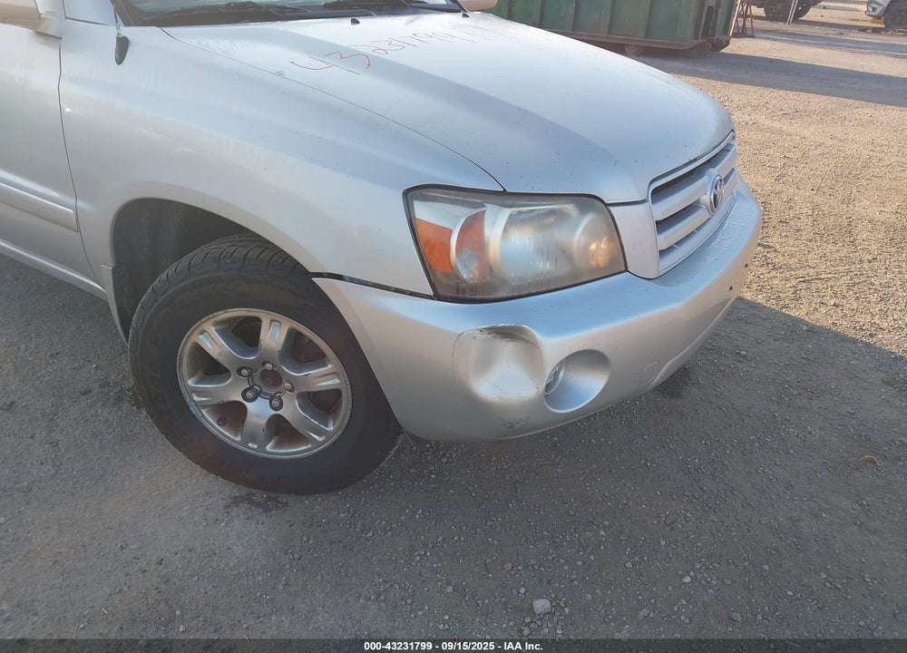 2004 TOYOTA HIGHLANDER LIMITED V6/V6 VIN: JTEDP21A040040337