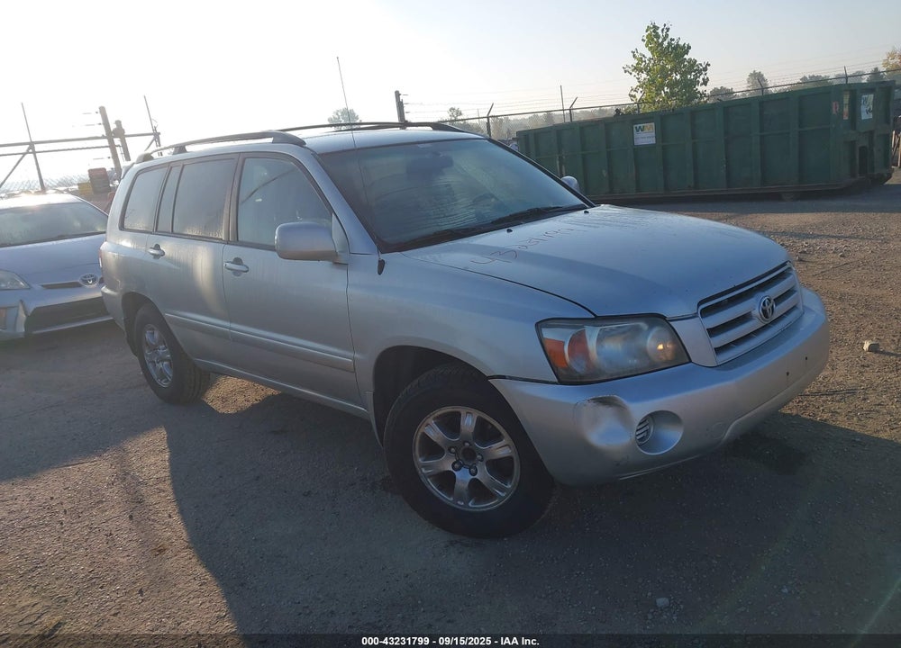 2004 TOYOTA HIGHLANDER LIMITED V6/V6 VIN: JTEDP21A040040337