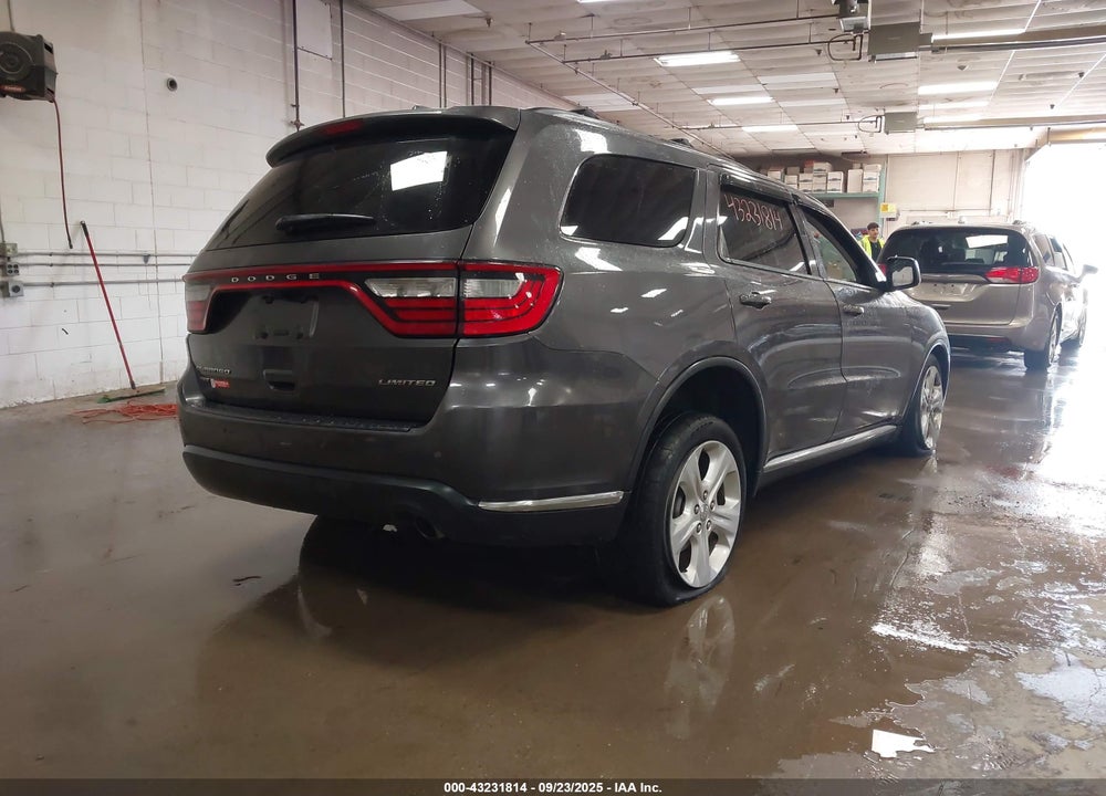 2015 DODGE DURANGO VIN: 1C4RDJDG7FC177239
