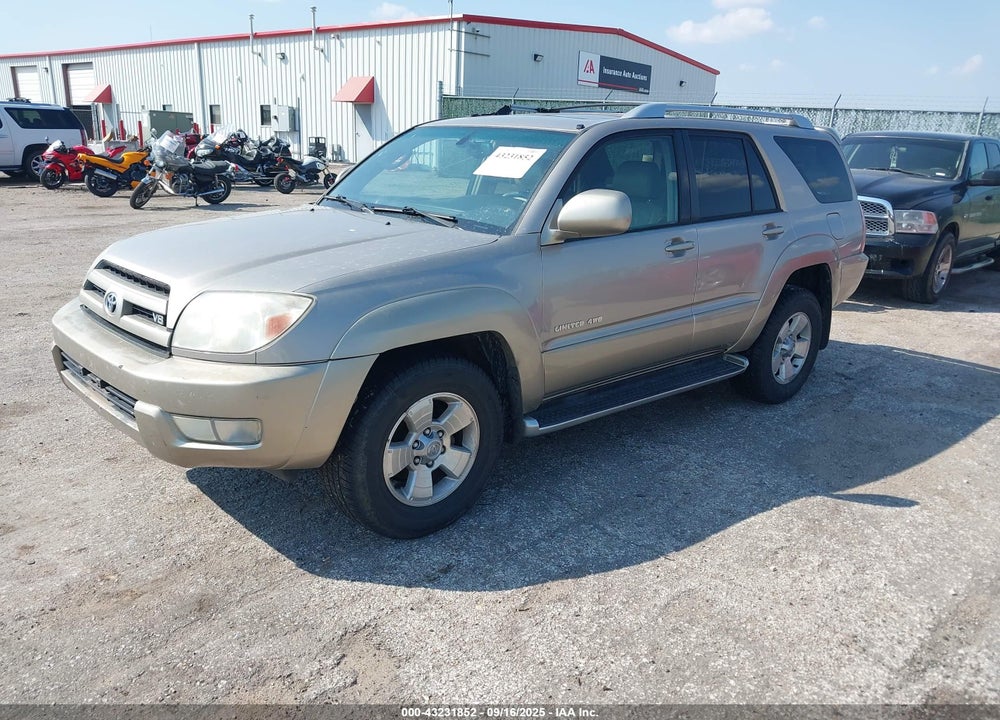 2003 TOYOTA 4RUNNER LIMITED V8 VIN: JTEBT17R730024094