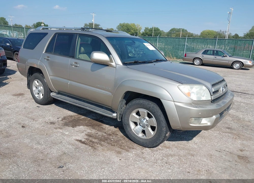 2003 TOYOTA 4RUNNER LIMITED V8 VIN: JTEBT17R730024094