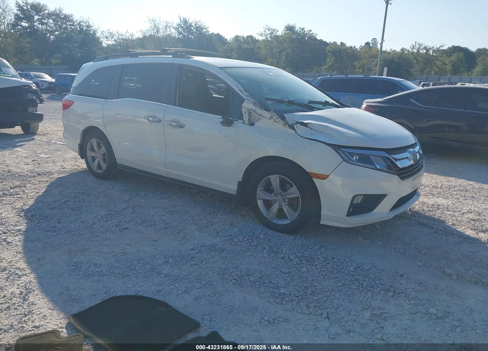 2018 HONDA ODYSSEY EX-L VIN: 5FNRL6H77JB003595