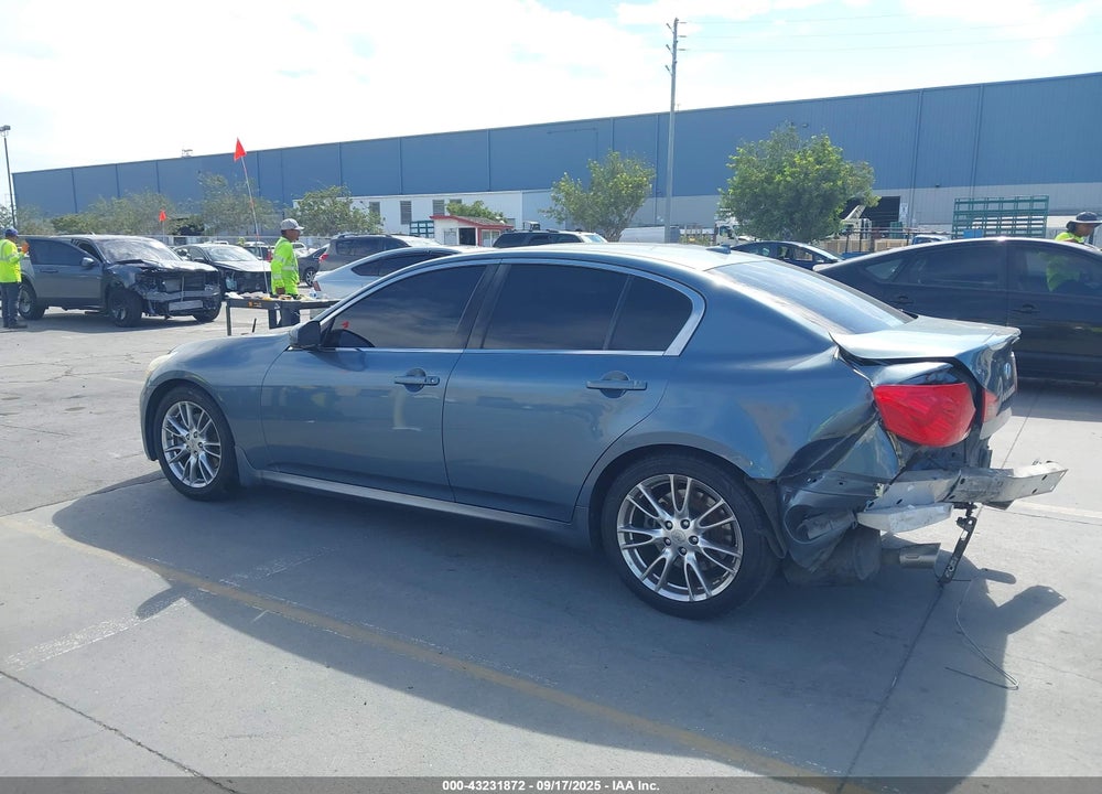2007 INFINITI G35 SPORT VIN: JNKBV61E27M721445
