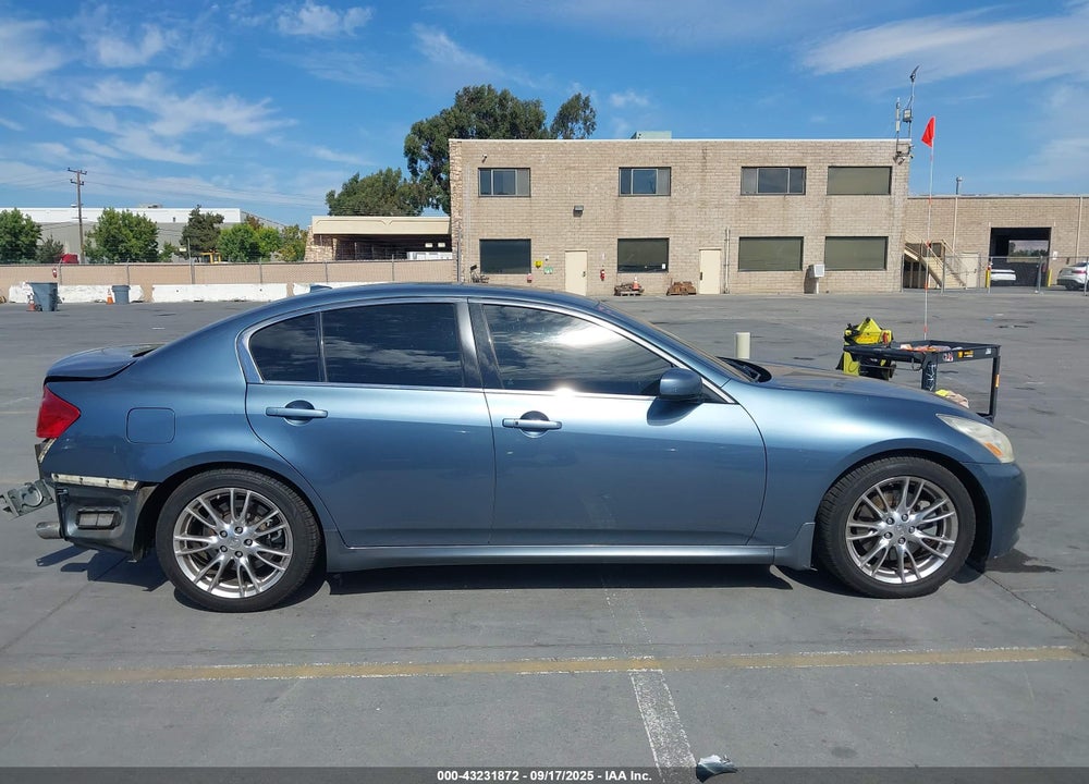 2007 INFINITI G35 SPORT VIN: JNKBV61E27M721445