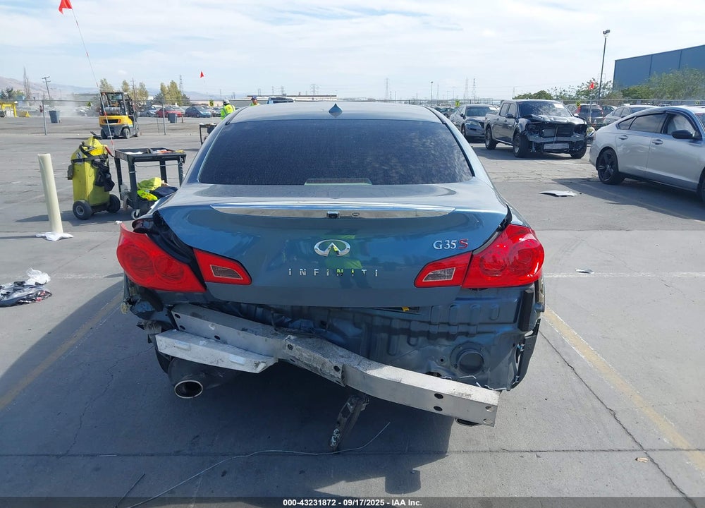 2007 INFINITI G35 SPORT VIN: JNKBV61E27M721445