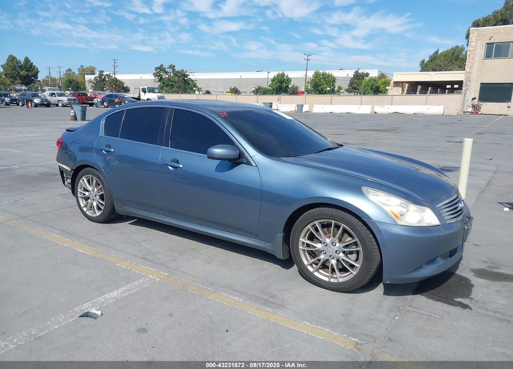 2007 INFINITI G35 SPORT VIN: JNKBV61E27M721445
