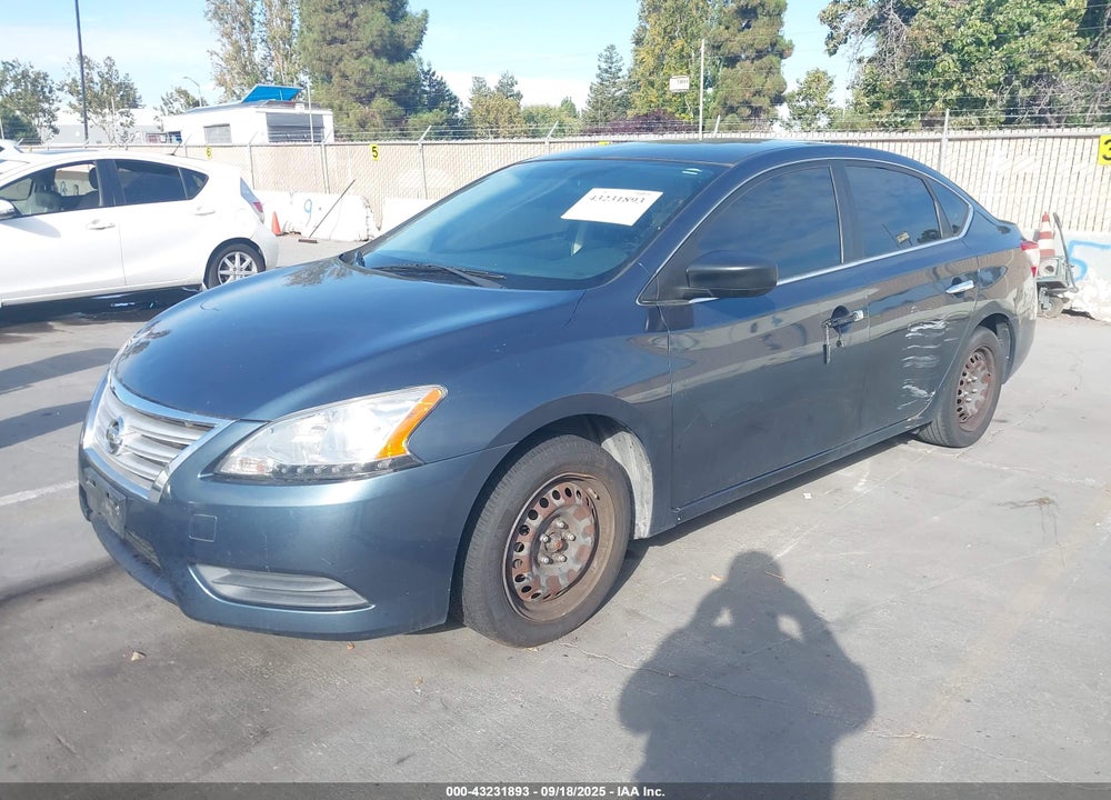 2013 NISSAN SENTRA SV VIN: 3N1AB7AP1DL709583