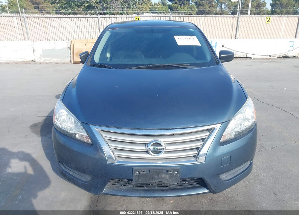 2013 NISSAN SENTRA SV VIN: 3N1AB7AP1DL709583