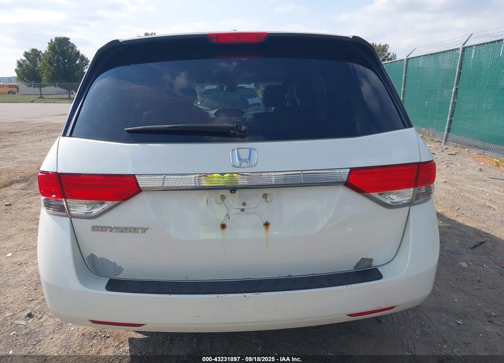 2015 HONDA ODYSSEY EX-L VIN: 5FNRL5H68FB011892