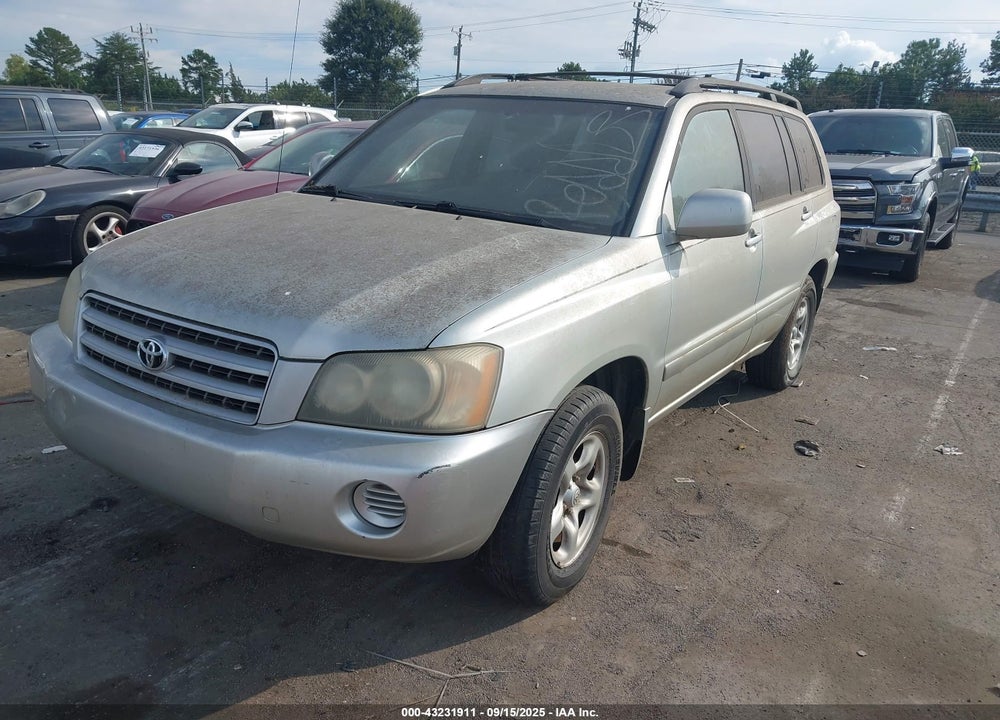 2003 TOYOTA HIGHLANDER VIN: JTEGD21A330051112