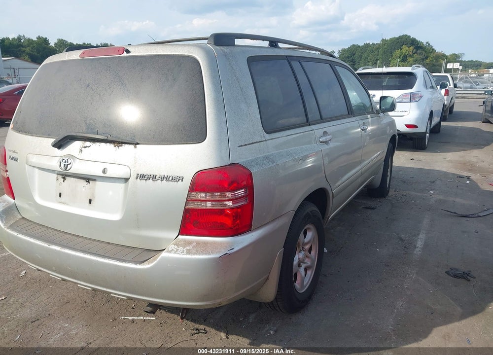 2003 TOYOTA HIGHLANDER VIN: JTEGD21A330051112
