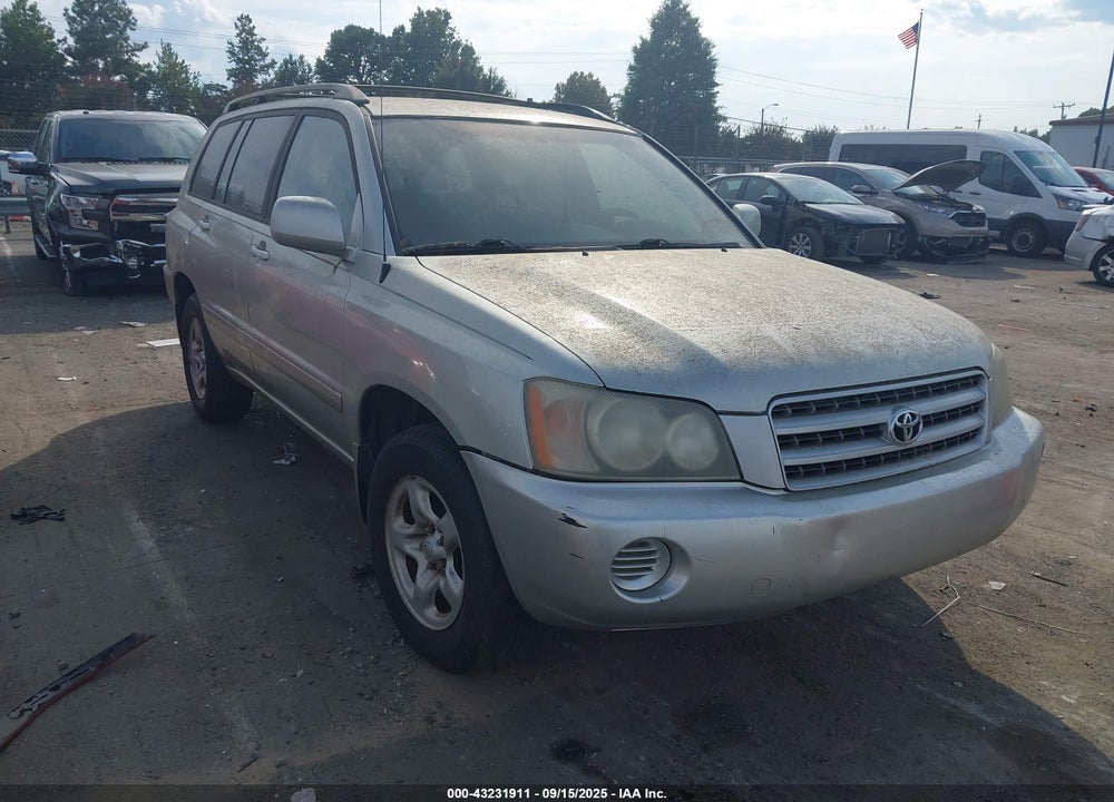 2003 TOYOTA HIGHLANDER VIN: JTEGD21A330051112