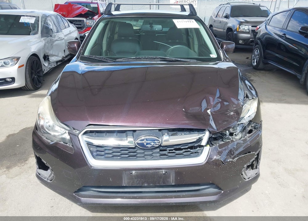 2013 SUBARU IMPREZA VIN: JF1GPAE61DH818377