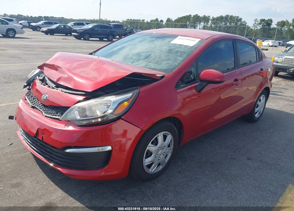 2017 KIA RIO VIN: KNADM4A33H6016396