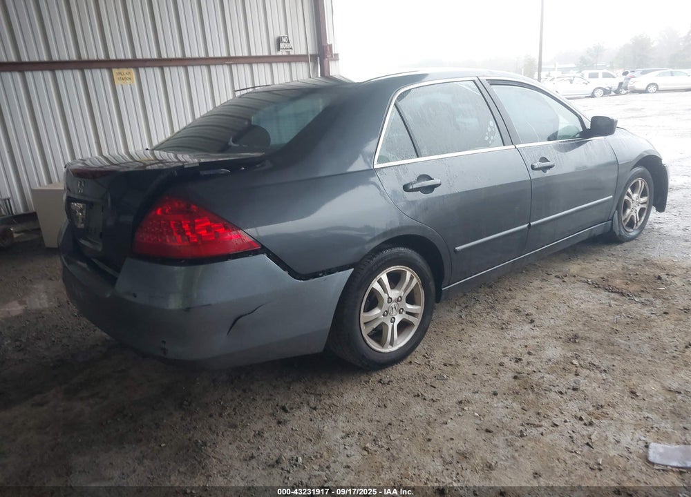 2007 HONDA ACCORD 2.4 SE VIN: 1HGCM56337A151579