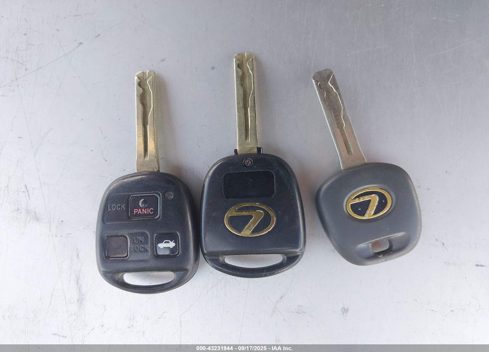 2001 LEXUS LS 430 VIN: JTHBN30F510049999
