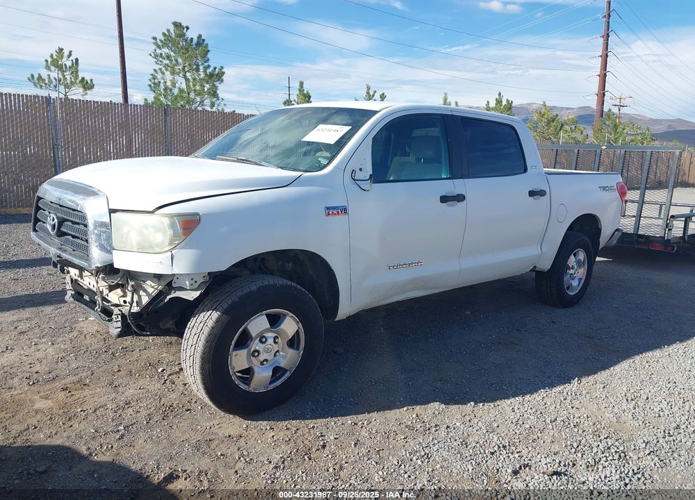 2007 TOYOTA TUNDRA SR5 5.7L V8 VIN: 5TFDV54177X029208