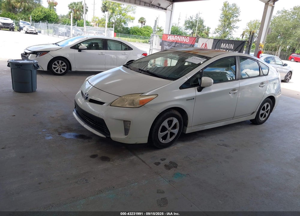 2012 TOYOTA PRIUS VIN: JTDKN3DU8C1489478