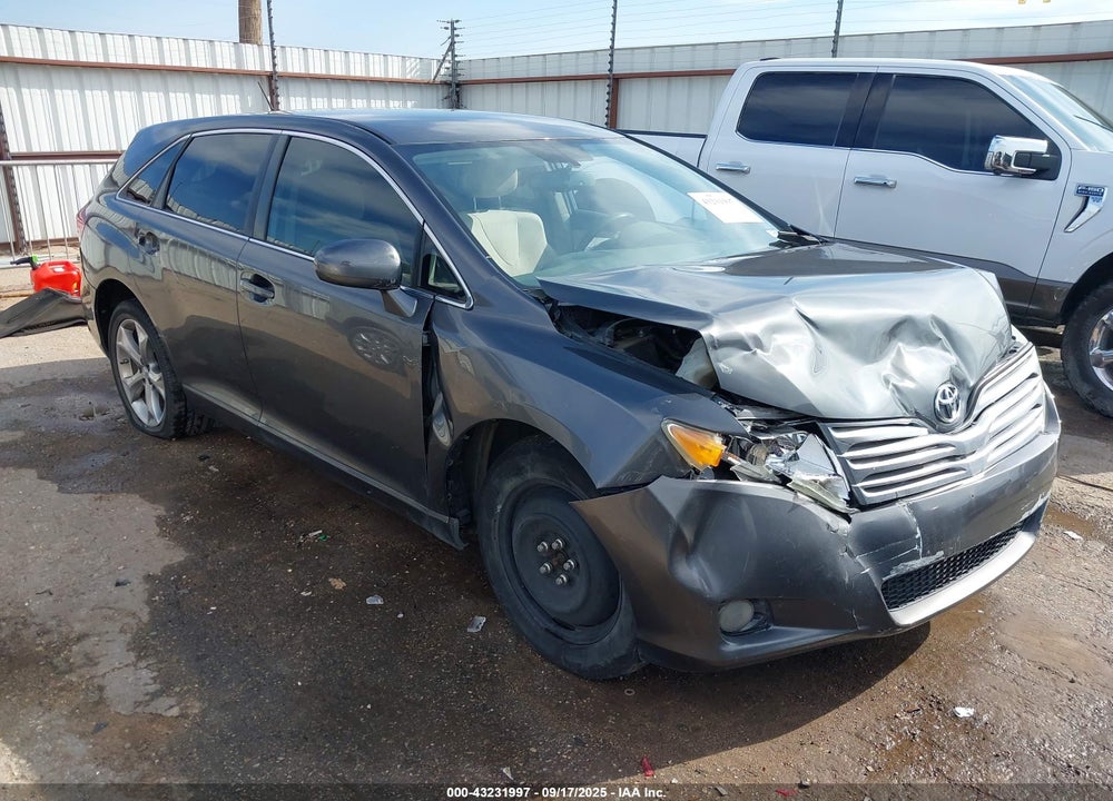 2012 TOYOTA VENZA LE V6 VIN: 4T3ZK3BB1CU048687