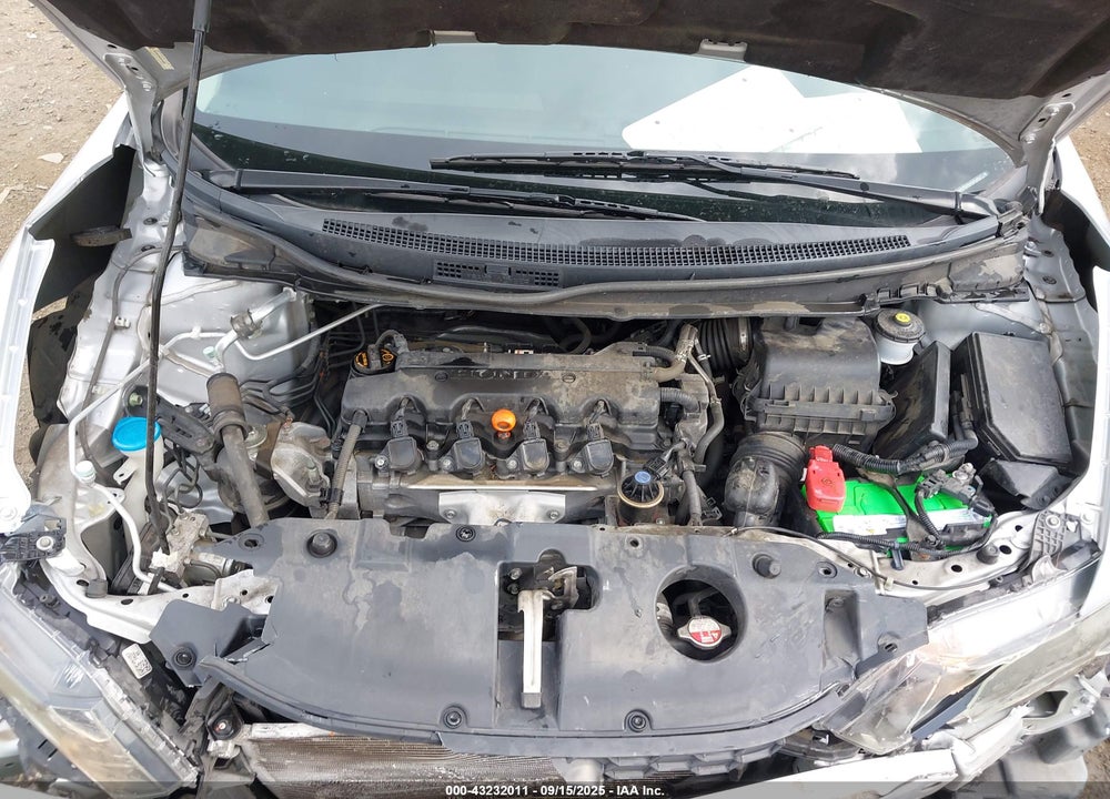 2013 HONDA CIVIC LX VIN: 19XFB2F56DE078458