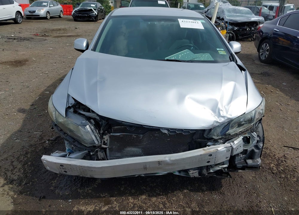 2013 HONDA CIVIC LX VIN: 19XFB2F56DE078458