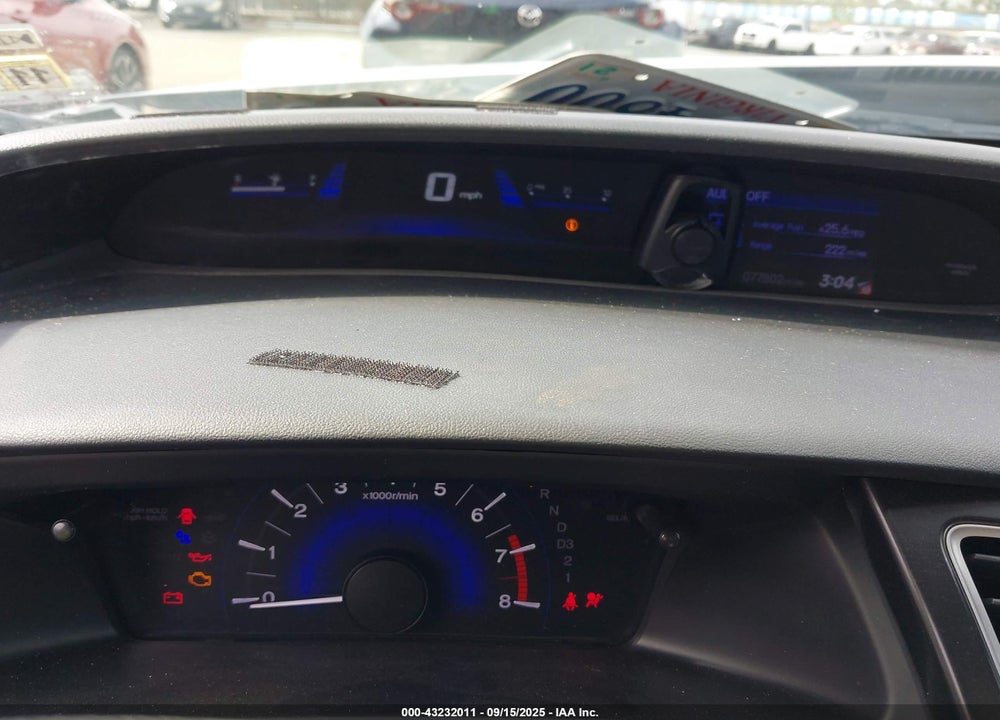 2013 HONDA CIVIC LX VIN: 19XFB2F56DE078458