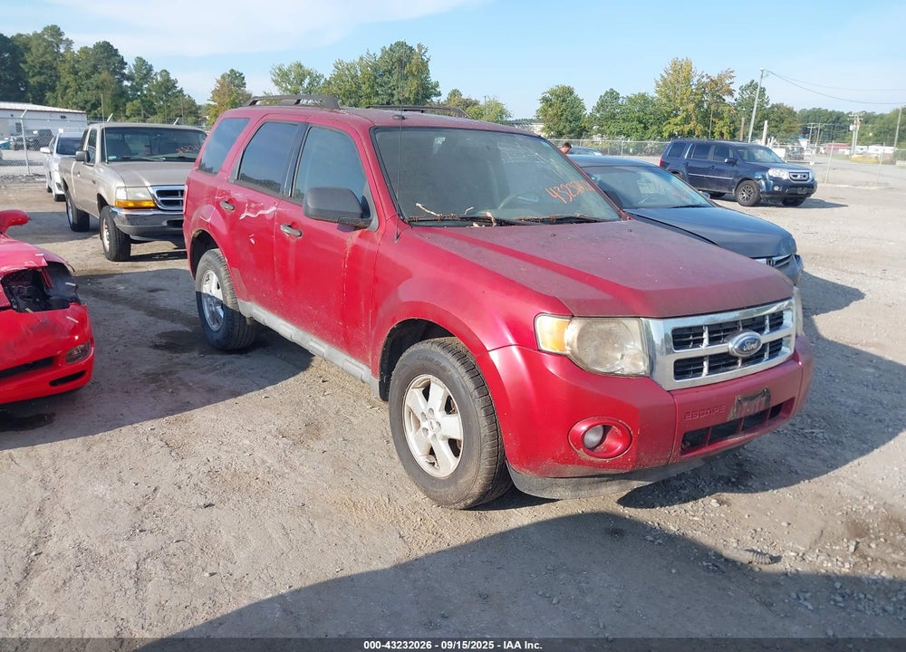 2009 FORD ESCAPE XLT VIN: 1FMCU03G09KD04260
