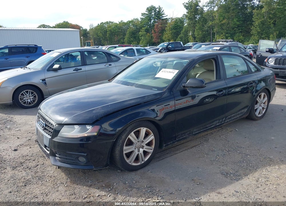 2010 AUDI A4 VIN: WAUBFAFL0AN057993
