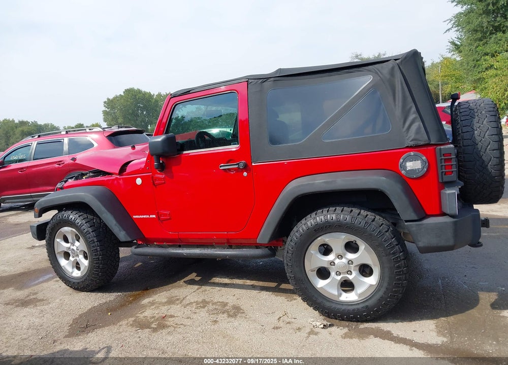 2011 JEEP WRANGLER SPORT VIN: 1J4AA2D10BL503264