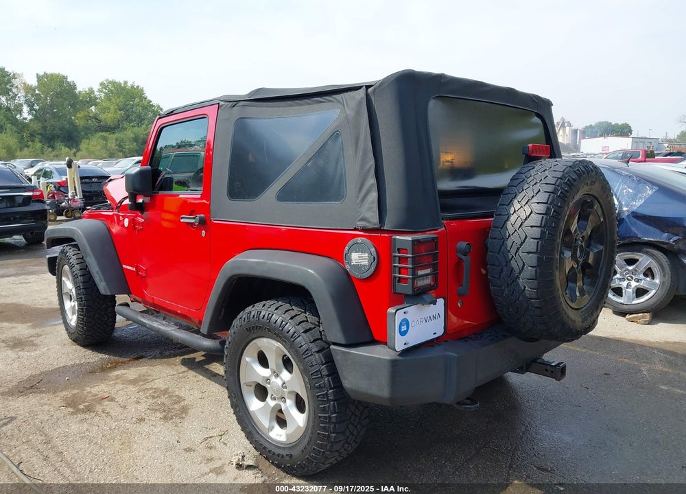 2011 JEEP WRANGLER SPORT VIN: 1J4AA2D10BL503264