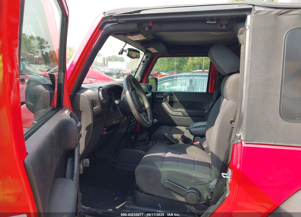 2011 JEEP WRANGLER SPORT VIN: 1J4AA2D10BL503264