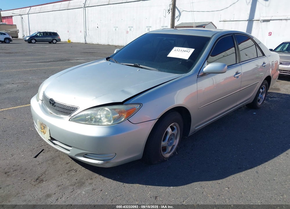 2002 TOYOTA CAMRY LE VIN: JTDBE32K920123406