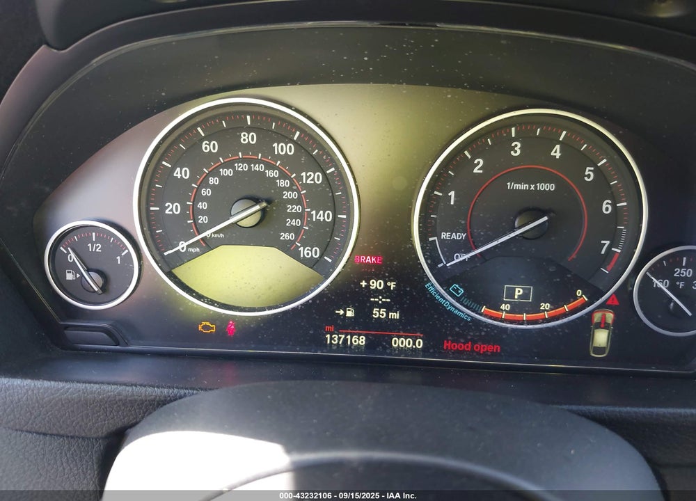 2014 BMW 3 SERIES VIN: WBA3X5C59ED243137
