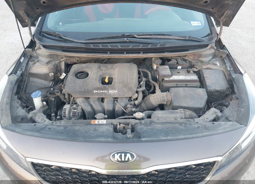 2017 KIA FORTE VIN: 3KPFK4A70HE053775