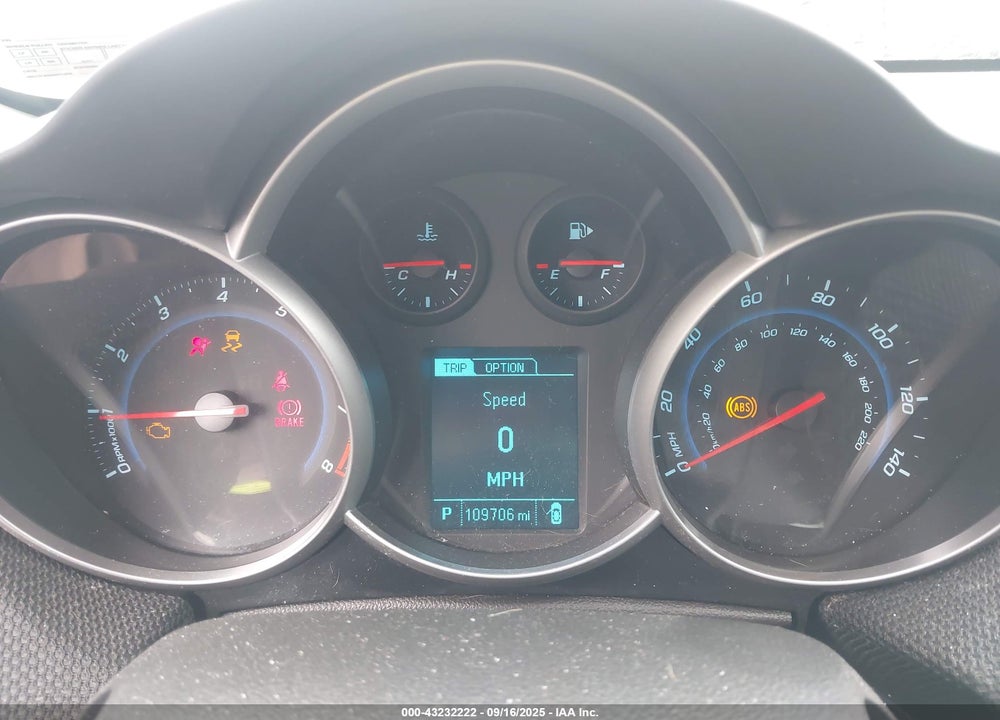 2013 CHEVROLET CRUZE 1LT AUTO VIN: 1G1PC5SB3D7254146