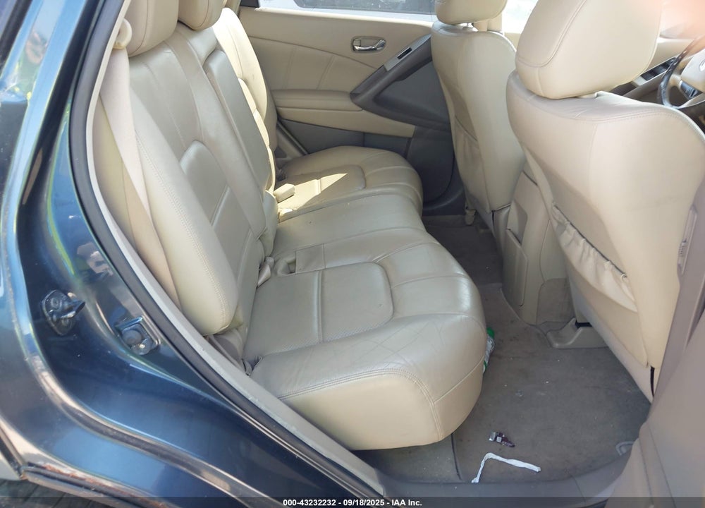 2011 NISSAN MURANO SL VIN: JN8AZ1MW4BW159946