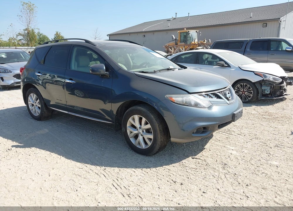 2011 NISSAN MURANO SL VIN: JN8AZ1MW4BW159946