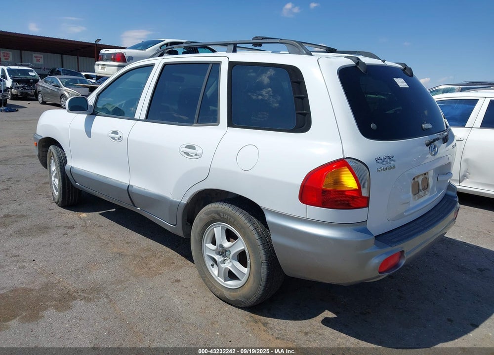 2001 HYUNDAI SANTA FE 2.7L V6 GLS/2.7L V6 LX VIN: KM8SC83D01U136048